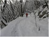 Stara Vrhnika - Koča na Planini nad Vrhniko